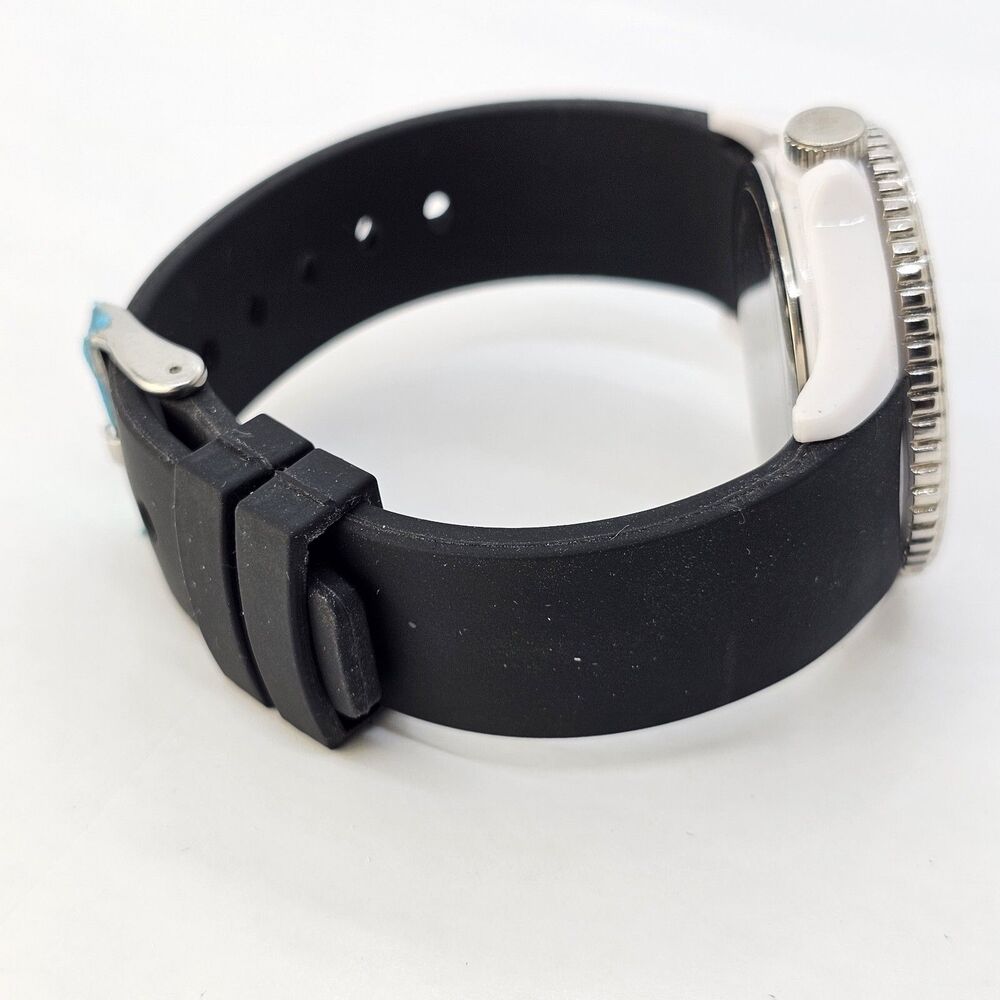 Women's Barbie Watch 38MM Black Dial Black Plastic Bands New Battery - Picture 8 of 12